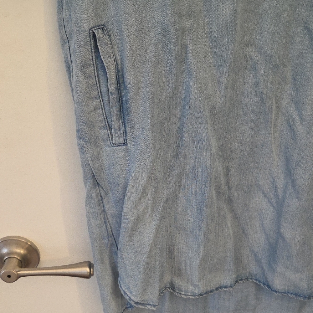 Velvet Heart Light Blue Asymmetrical Dress - Picture 2 of 5